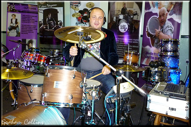 Al Murray - Jobeky UK Custom Drum Festival 2009