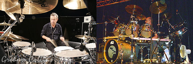 Nick Mason Graham Collins DW Drums